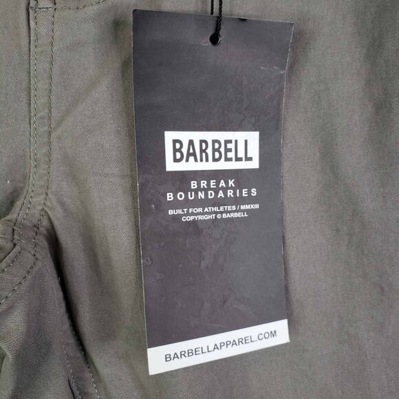 Barbell Apparel Pants Men's Athletic Chino Flat Front Ash Size 32X34 New 32 - Picture 12 of 14